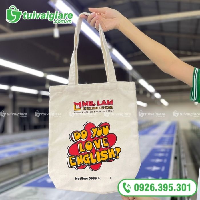 mẫu túi vải bố chặt đáy 6