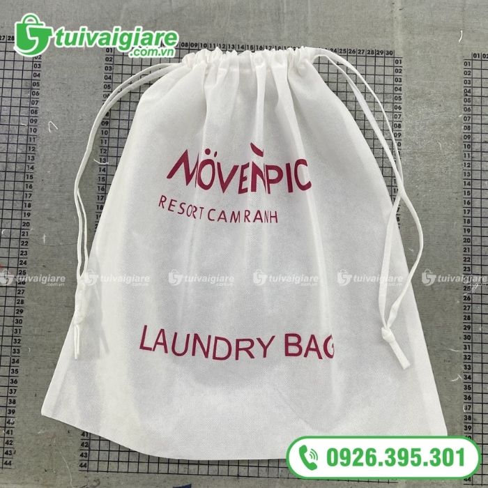 túi vải không dệt dây rút