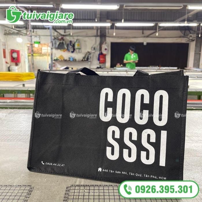 túi vải không dệt size lớn COCO SSSI