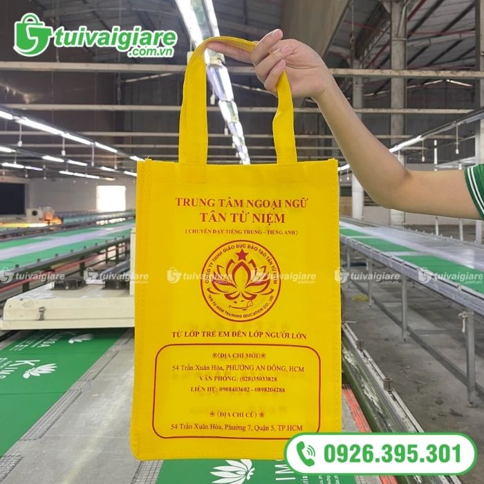 túi vải không dệt giá rẻ Tân Từ Niệm