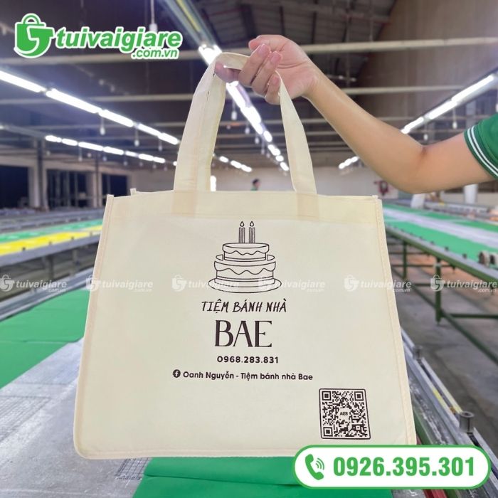 xưởng túi vải không dệt bánh kem BEA