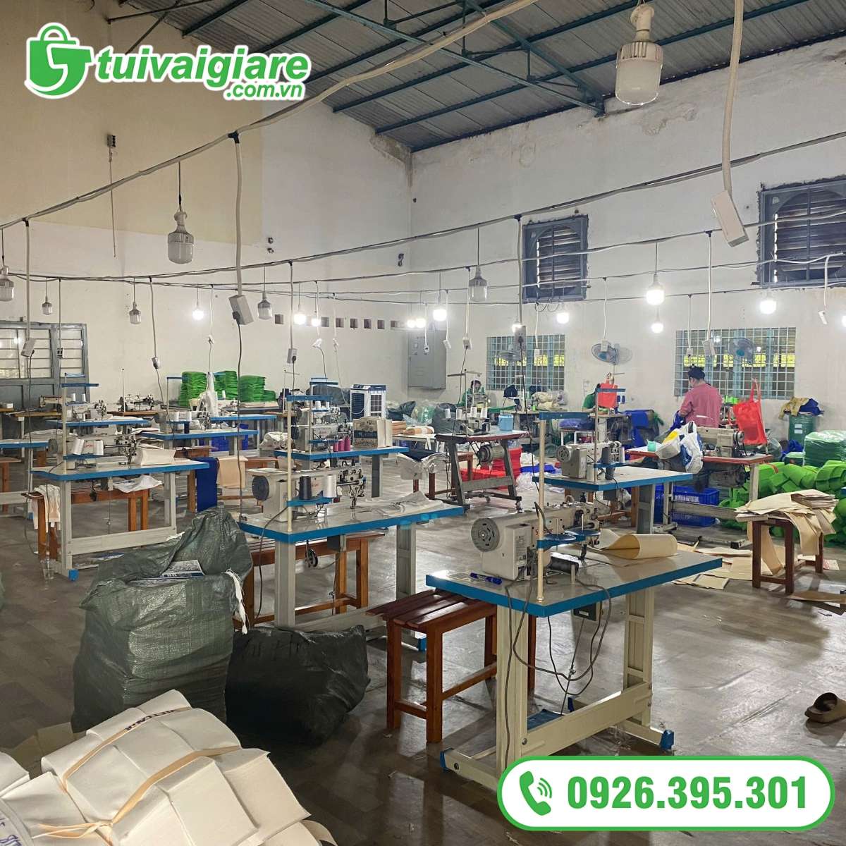 xưởng túi vải bố Hà Nội