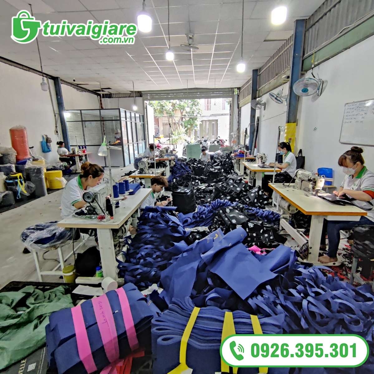 xưởng sản xuất túi vải bố HCM