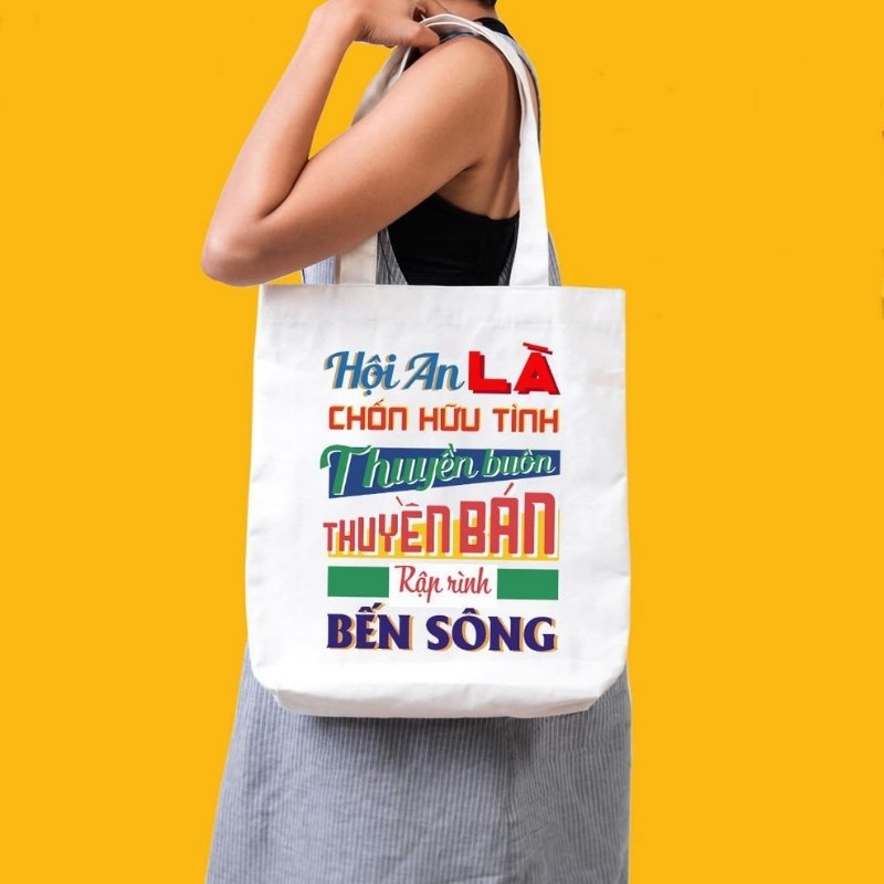 túi vải bố quà tặng du lịch