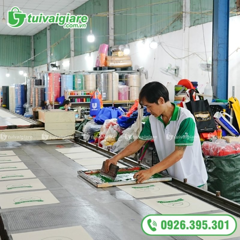 xưởng in túi vải bố giá rẻ
