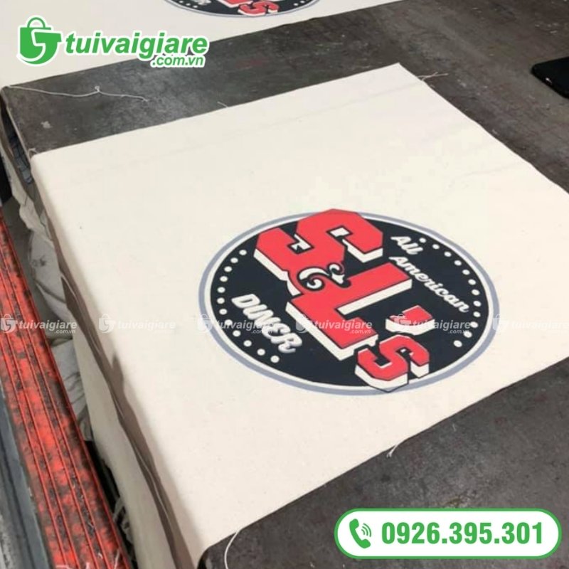 in túi canvas PET