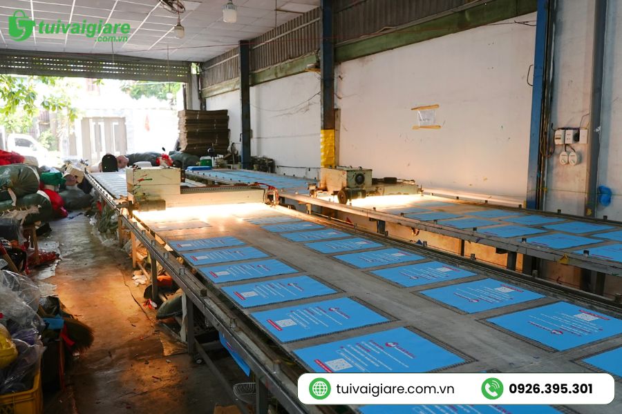 xưởng sản xuất túi vải đựng hồ sơ giá rẻ