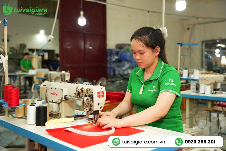 xưởng may túi vải đựng mỹ phẩm