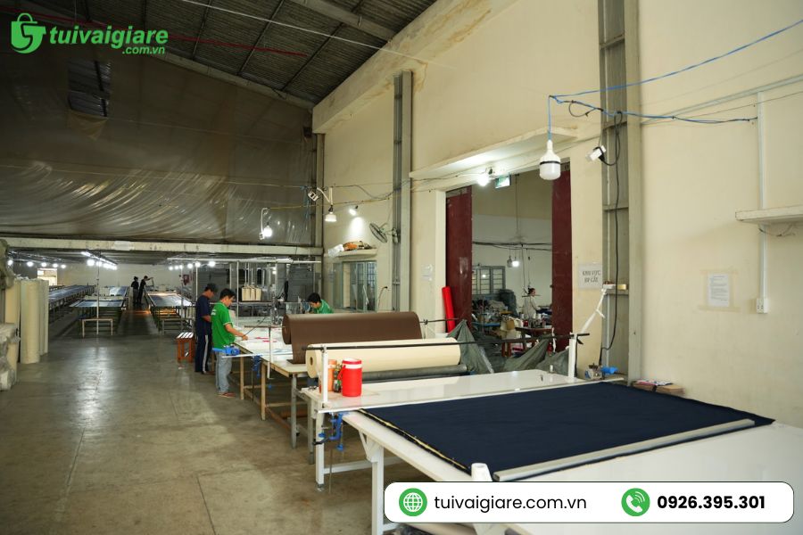 quy trình đặt may túi vải đựng mỹ phẩm