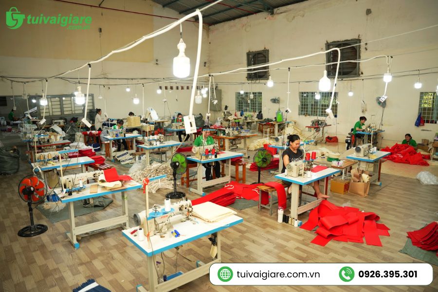 xưởng may túi vải canvas giá rẻ