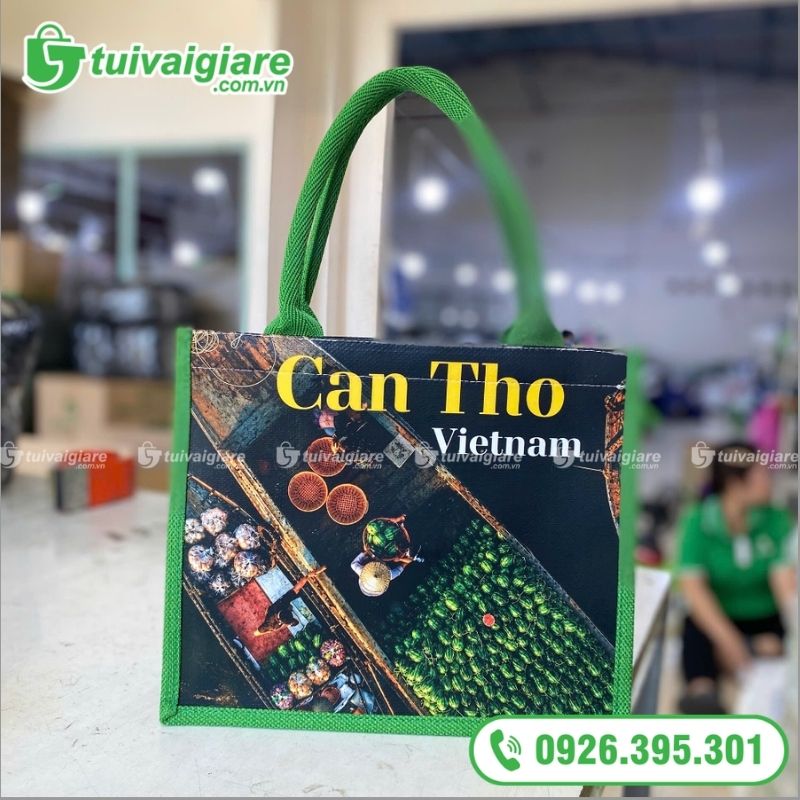mẫu túi vải đay linen quà tặng du lịch đẹp 4