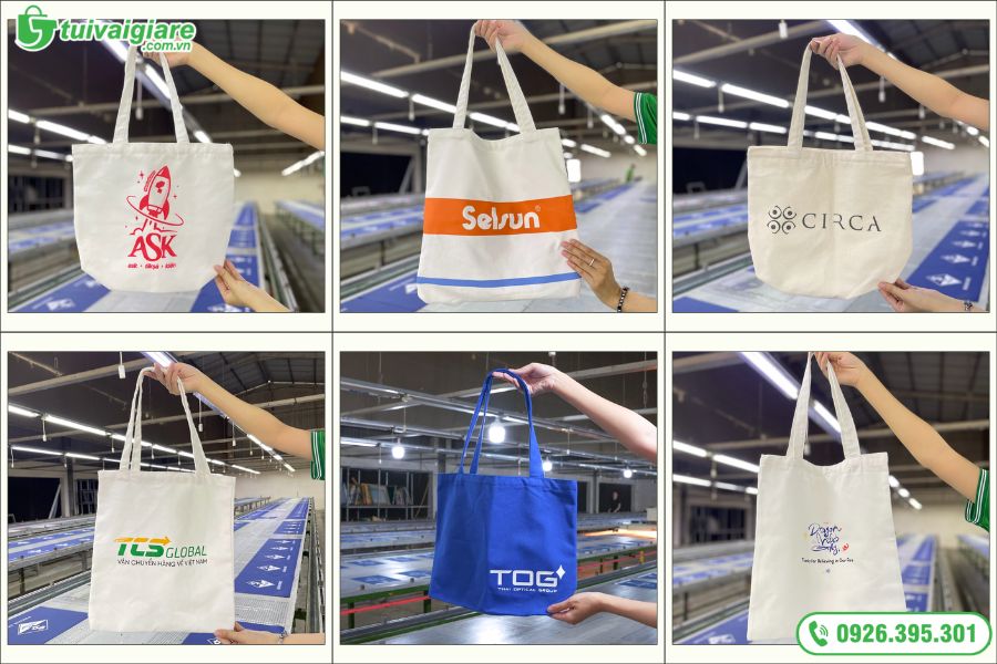 in logo lên túi vải canvas