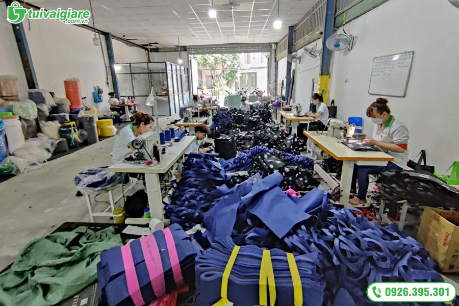 xưởng may túi vải theo yêu cầu