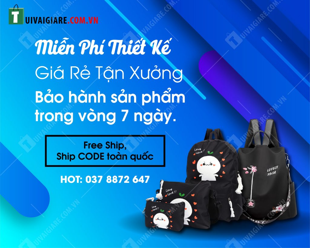 Xưởng may balo giá rẻ TPHCM