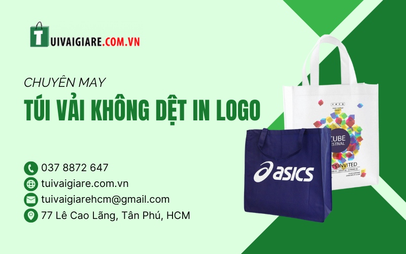 Công ty may túi vải không dệt in logo