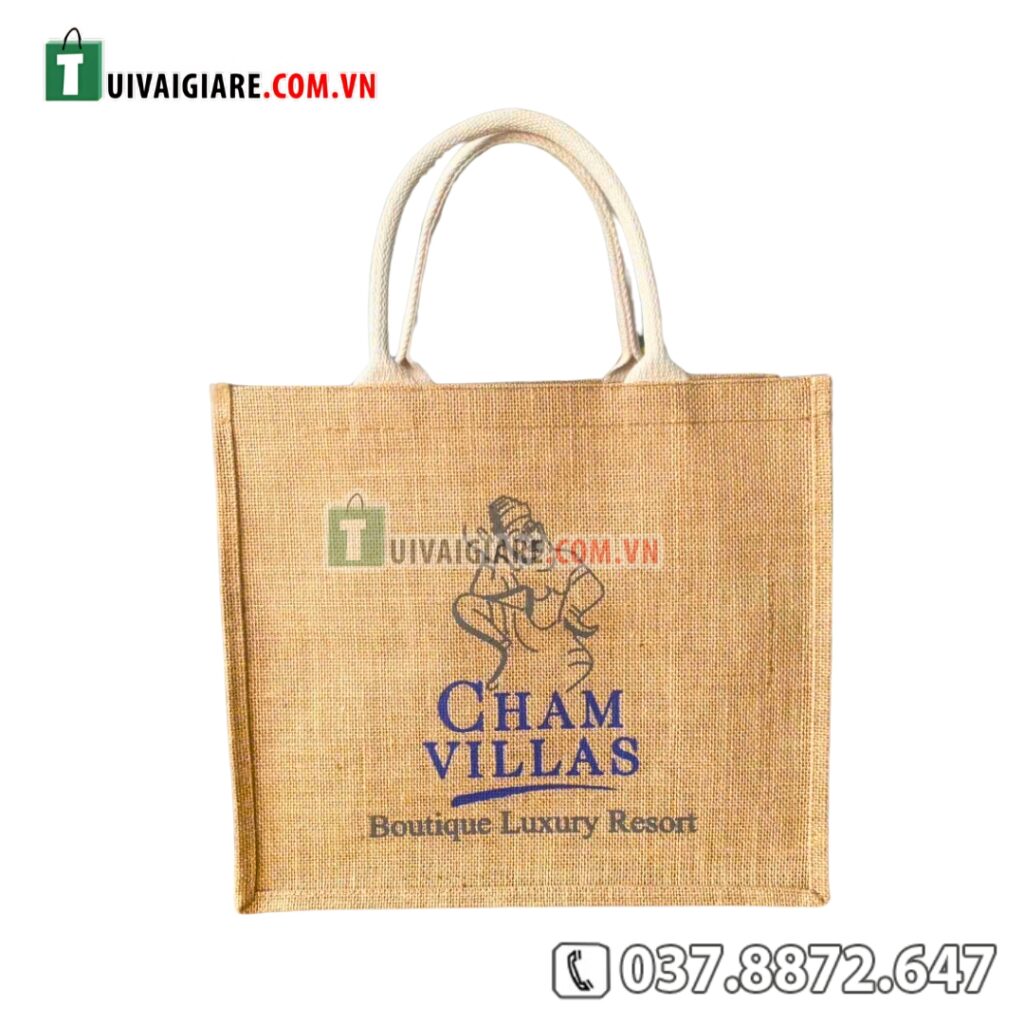 Túi vải đay Cham Villas