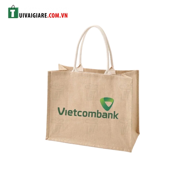 Túi vải đay Vietcombank