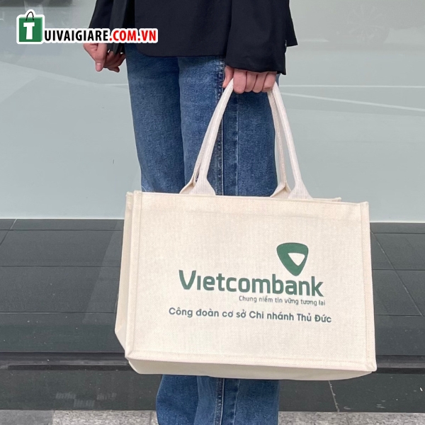 Túi đay quai xách Vietcombank